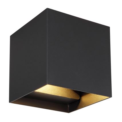 Globo - LED Екстериорен аплик 2xLED/3W/230V IP44 черен