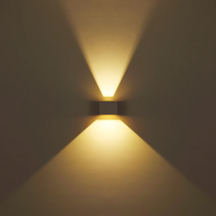 Globo - LED Външно стенно осветително тяло 2xLED/3W/230V IP54