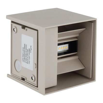 Globo - LED Външно стенно осветително тяло 2xLED/3W/230V IP54