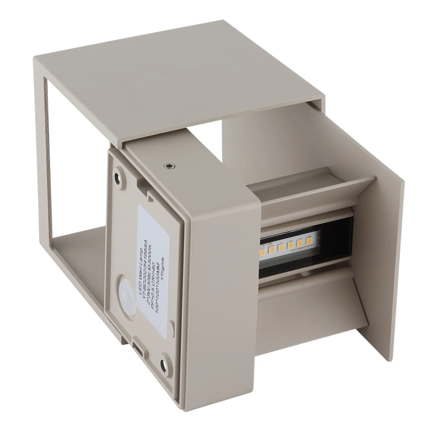 Globo - LED Външно стенно осветително тяло 2xLED/3W/230V IP54