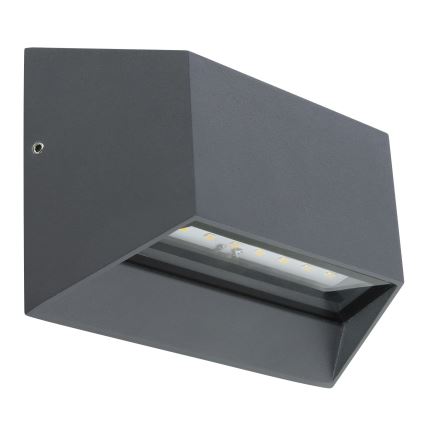 Globo - LED Екстериорен аплик LED/7W/230V IP54 антрацит