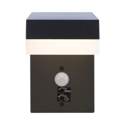Globo - LED Екстериорна лампа със сензор LED/9,5W/230V IP44