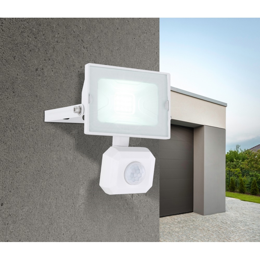 Globo - LED Прожектор със сензор LED/10W/230V IP44