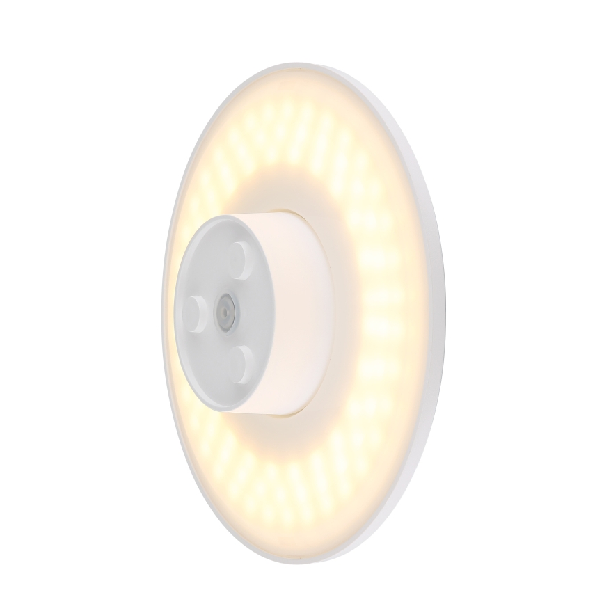 Globo - LED Екстериорен аплик LED/15W/230V 3000/4000/6000K Ø 25,2 см IP44 бял