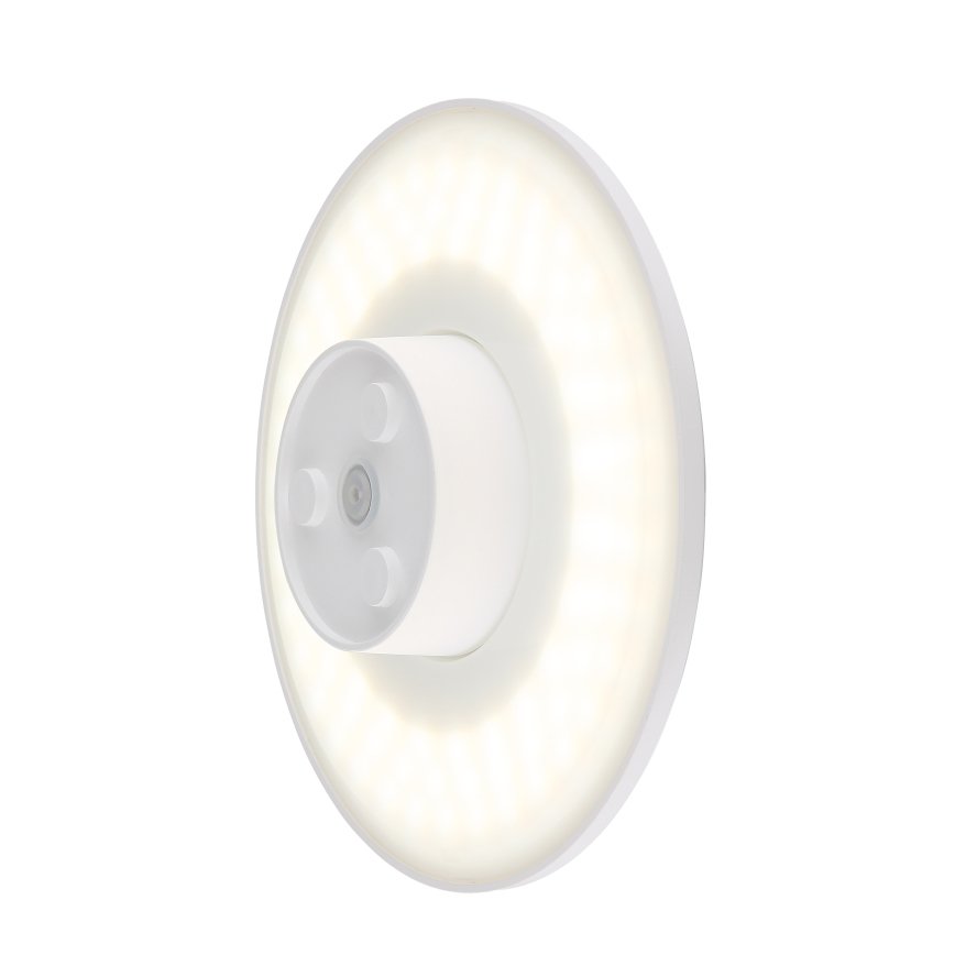 Globo - LED Екстериорен аплик LED/15W/230V 3000/4000/6000K Ø 25,2 см IP44 бял