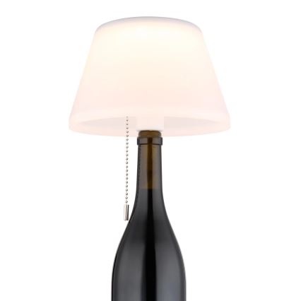 Globo - LED Соларен абажур за бутилка 10xLED/1,5W/3V IP44