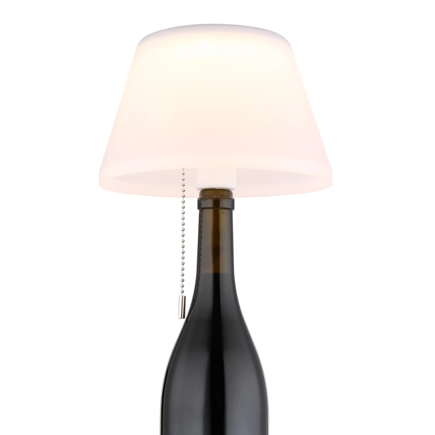 Globo - LED Соларен абажур за бутилка 10xLED/1,5W/3V IP44