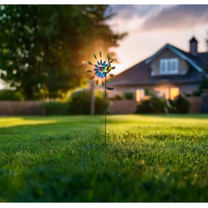 Globo - LED Соларен декорация LED/0,06W/3V IP44 паун