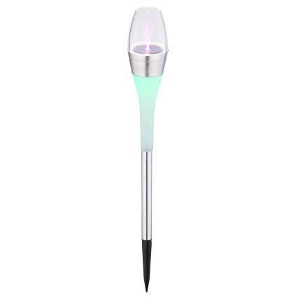Globo - LED RGB Соларна лампа 2xLED/0,06W/3V IP44 400 mAh