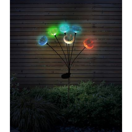Globo - LED RGB Соларно осветително тяло 6xLED/1,2V IP44 300 mAh
