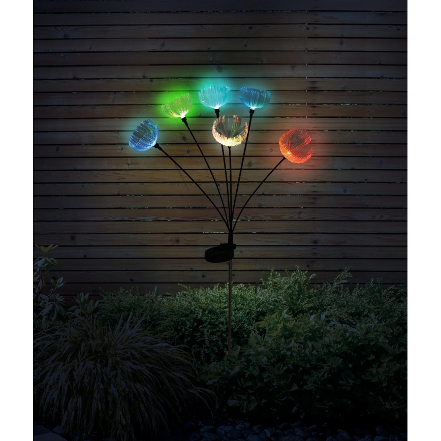 Globo - LED RGB Соларно осветително тяло 6xLED/1,2V IP44 300 mAh