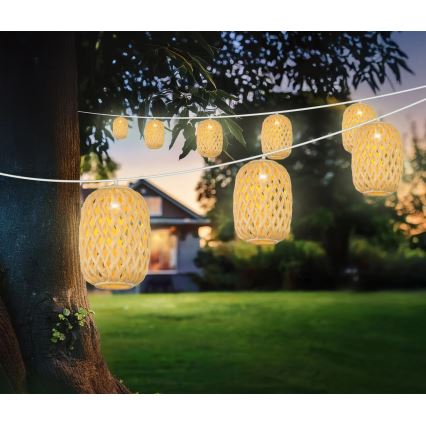 Globo - LED Соларна верига LED/0,06W/3V 650 см IP44