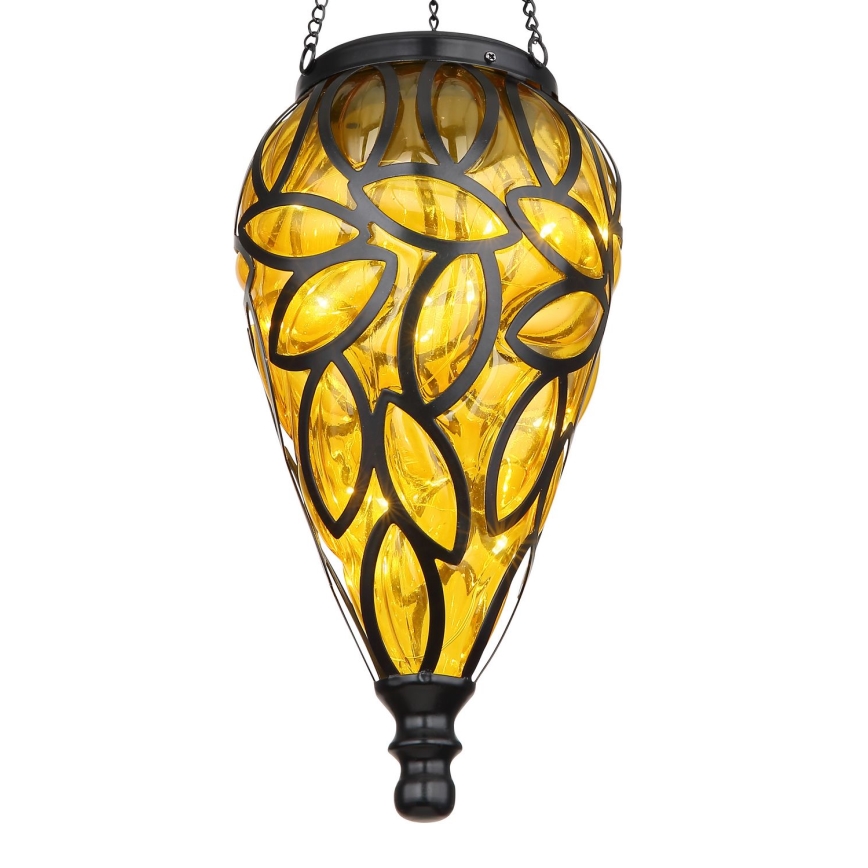 Globo - LED Соларна лампа LED/0,9W/3,2V IP44 жълта