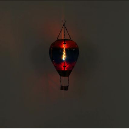 Globo - LED Соларна декорация с висулка 24xLED/0,2W/3V IP44 летящ балон