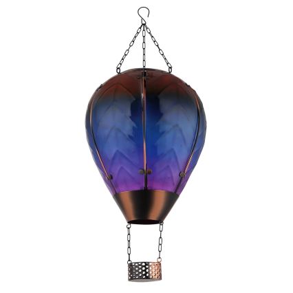 Globo - LED Соларна декорация с висулка 24xLED/0,2W/3V IP44 летящ балон