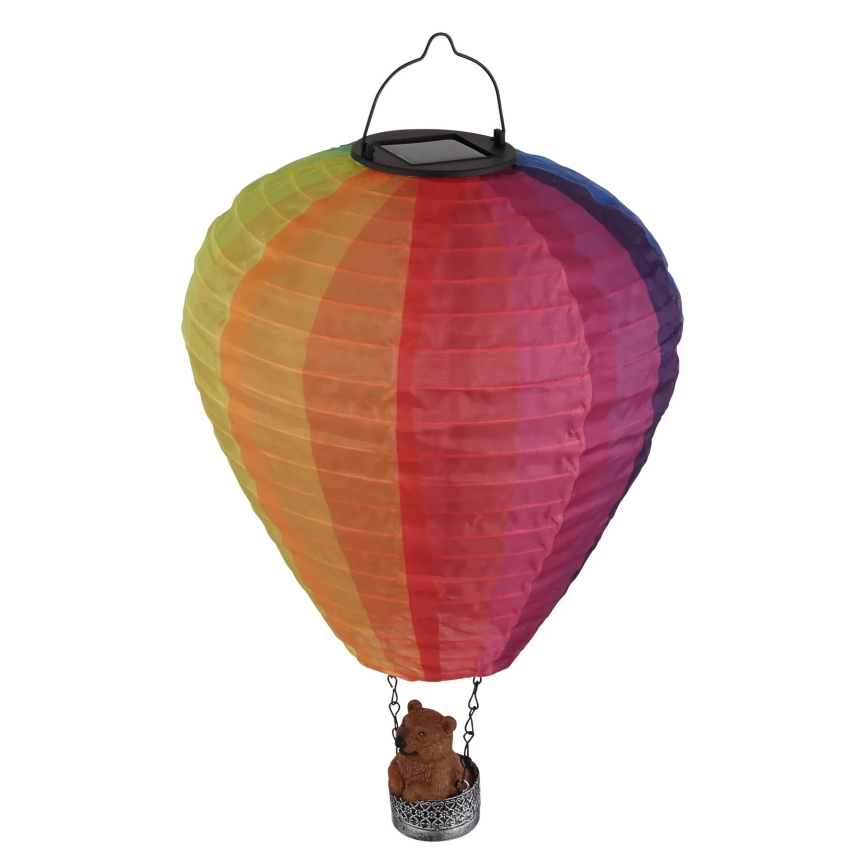 Globo - LED Соларна декорация с висулка 24xLED/0,06W/3V IP44 летящ балон