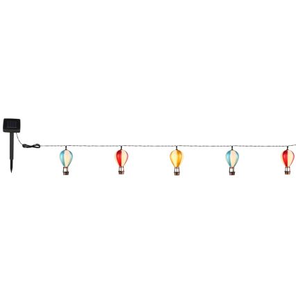Globo - LED Соларна верига 9xLED/0,06W/3V 390 см IP44