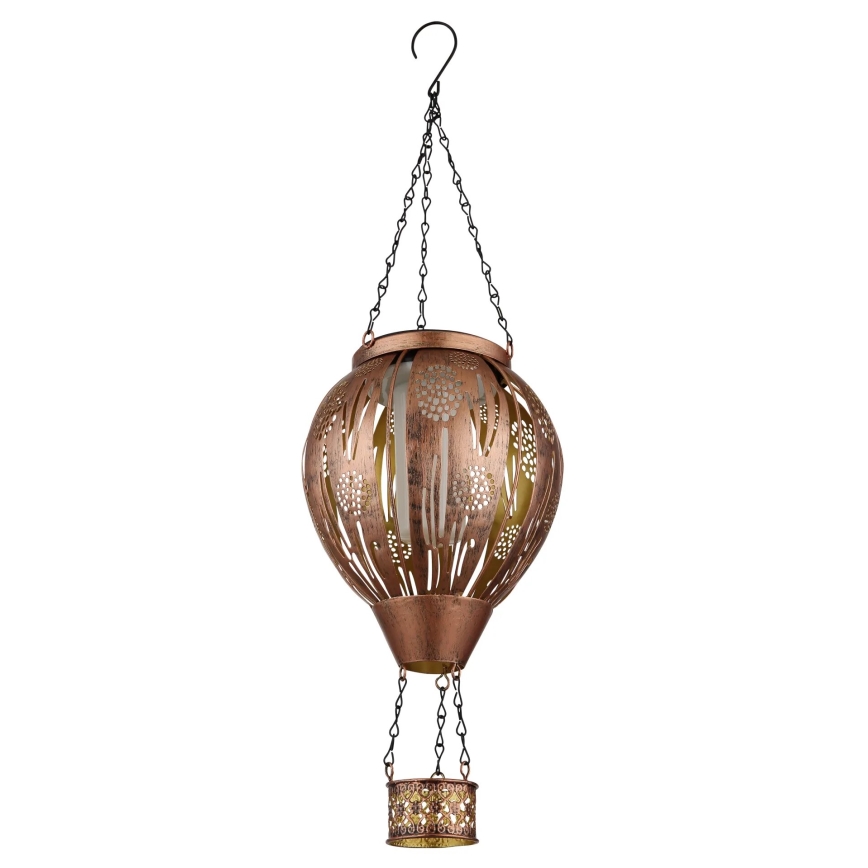 Globo - LED висяща соларна декорация 12xLED/0,02W/3V IP44 300 mAh летящ балон