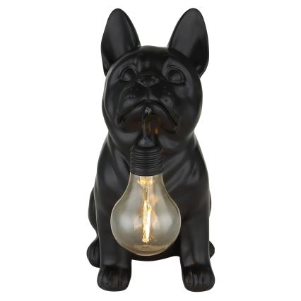 Globo - LED соларно осветително тяло LED/3V IP44 300 mAh черно куче