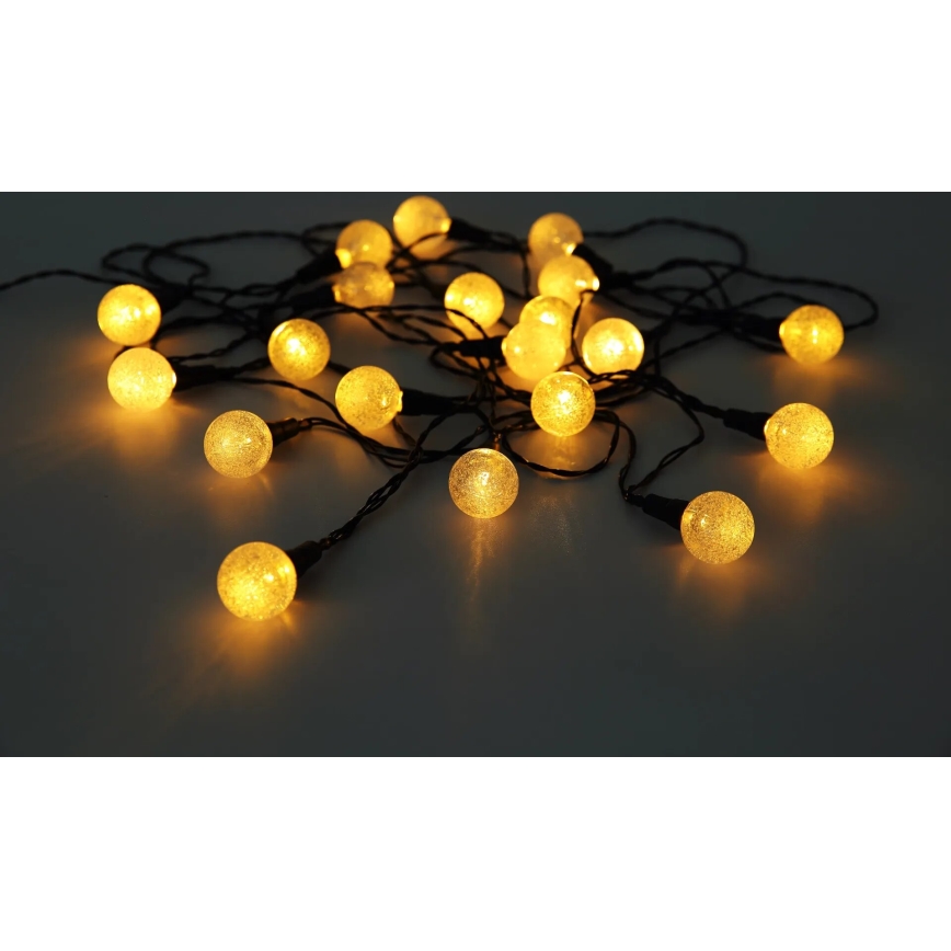 Globo - LED RGB Соларен верига 20xLED/0,06W/3V 770 см IP44