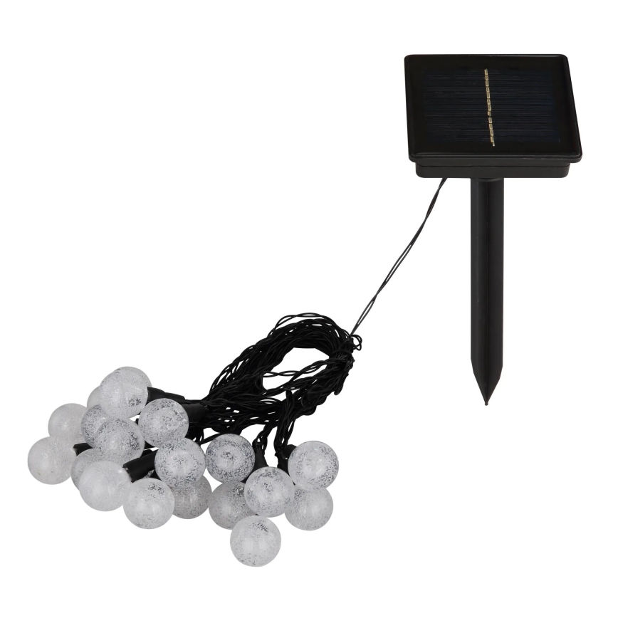 Globo - LED RGB Соларен верига 20xLED/0,06W/3V 770 см IP44