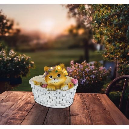 Globo - LED соларно осветително тяло LED/1,2V IP44 300 mAh котка