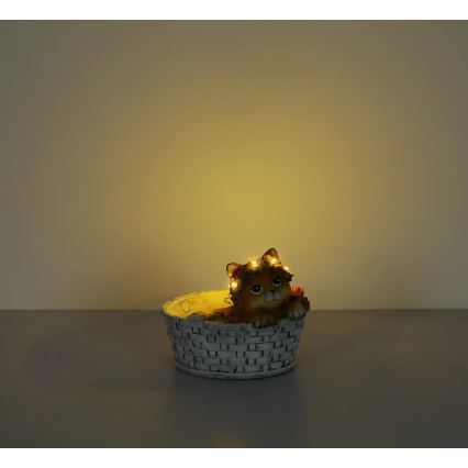 Globo - LED соларно осветително тяло LED/1,2V IP44 300 mAh котка