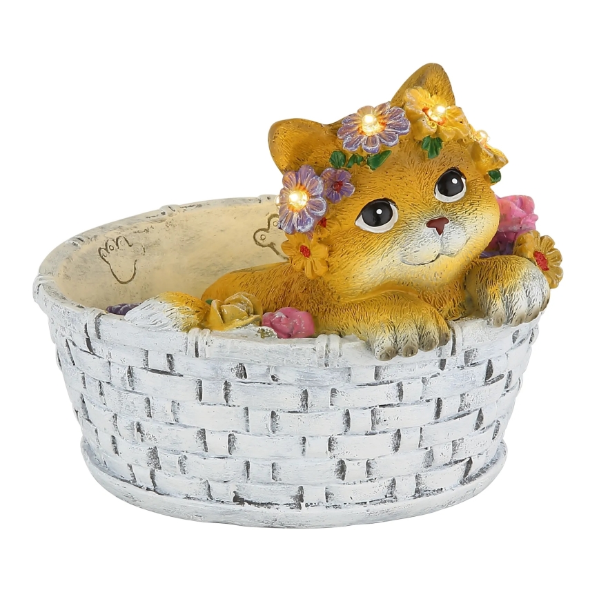 Globo - LED соларно осветително тяло LED/1,2V IP44 300 mAh котка