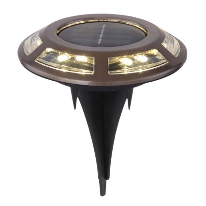 Globo - К-кт 2x LED Соларна лампа LED/0,72W/3V 3200K IP44 300 mAh