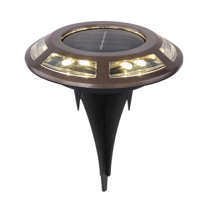 Globo - К-кт 2x LED Соларна лампа LED/0,72W/3V 3200K IP44 300 mAh