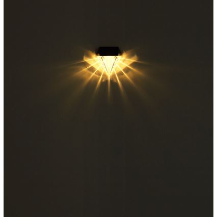 Globo - К-кт 2x LED Соларен аплик LED/0,5W/3V IP44 600 mAh