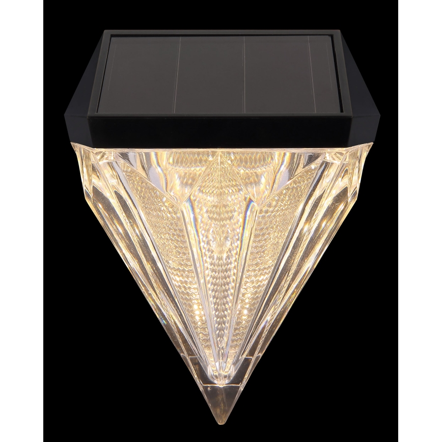Globo - К-кт 2x LED Соларен аплик LED/0,5W/3V IP44 600 mAh