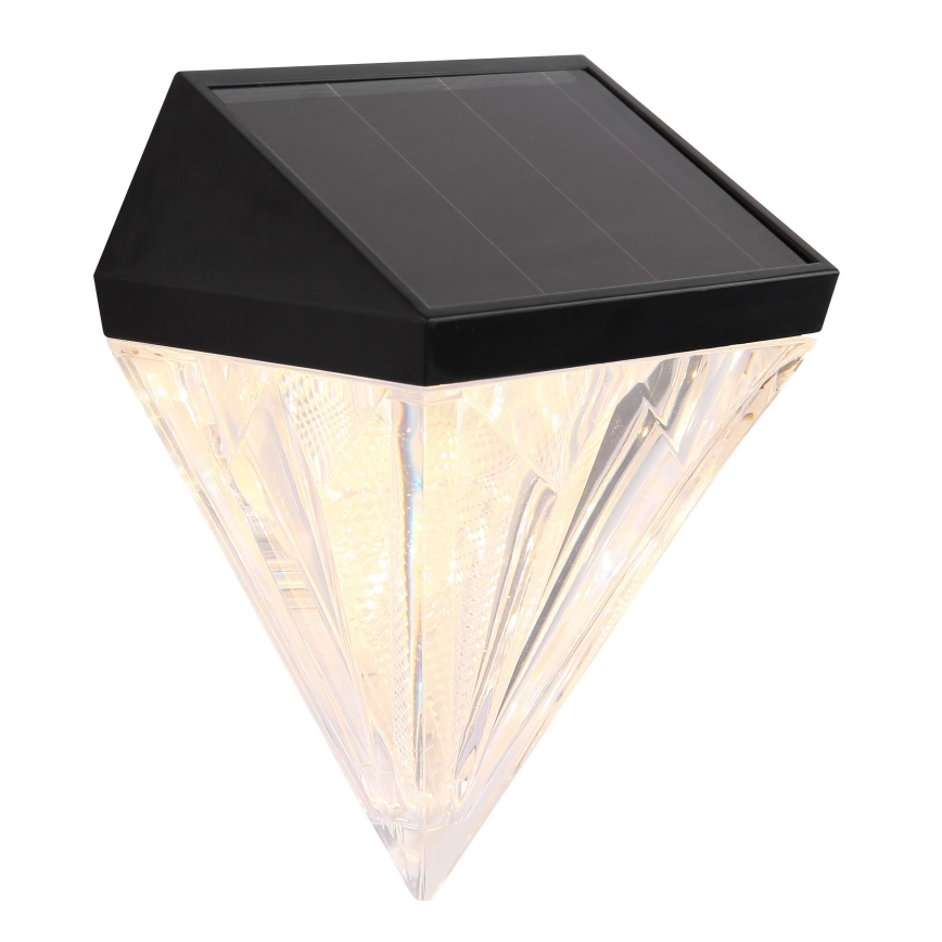 Globo - К-кт 2x LED Соларен аплик LED/0,5W/3V IP44 600 mAh