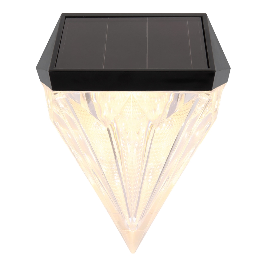 Globo - К-кт 2x LED Соларен аплик LED/0,5W/3V IP44 600 mAh