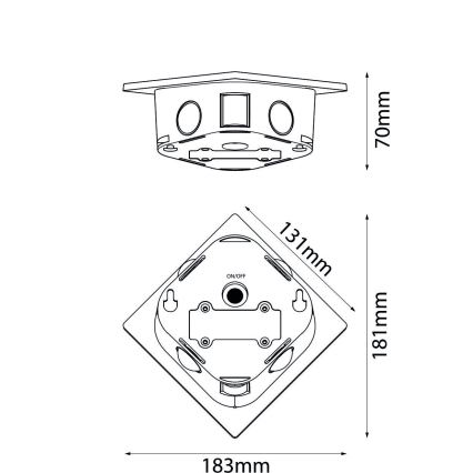 Globo - LED Соларна лампа LED/0,5W/3,2V IP54
