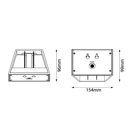 Globo - LED Соларна лампа LED/6W/3,2V 3000K IP54 1300 mAh