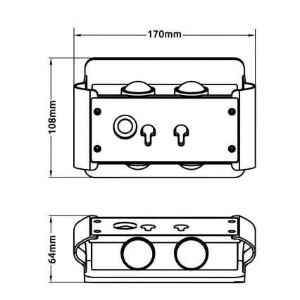 Globo - LED Соларна лампа LED/1W/3,2V 3000K IP54