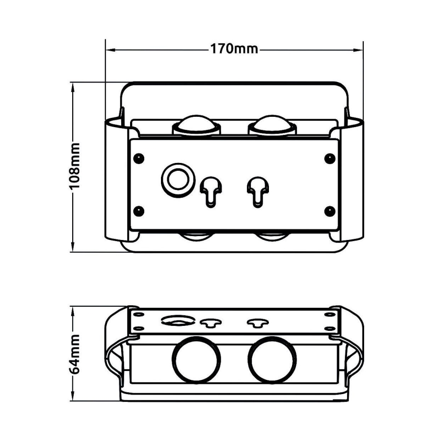 Globo - LED Соларна лампа LED/1W/3,2V 3000K IP54
