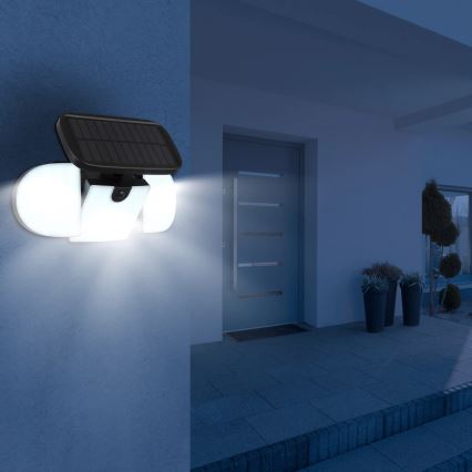 Globo - LED соларно осветително тяло със сензор LED/3,7V IP44 2000 mAh