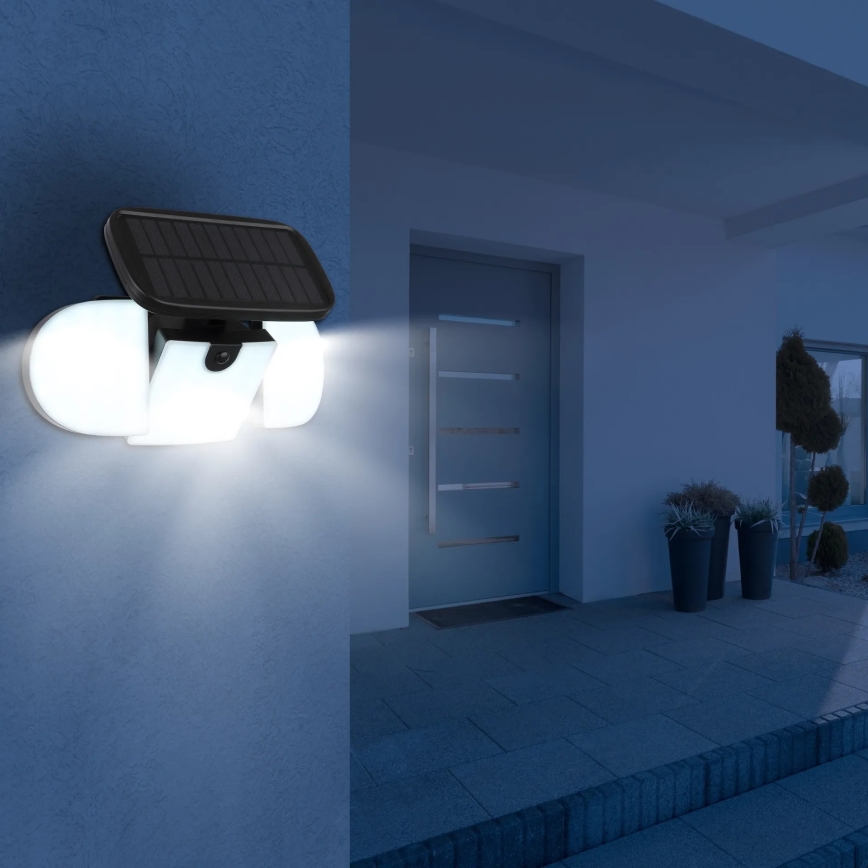 Globo - LED соларно осветително тяло със сензор LED/3,7V IP44 2000 mAh