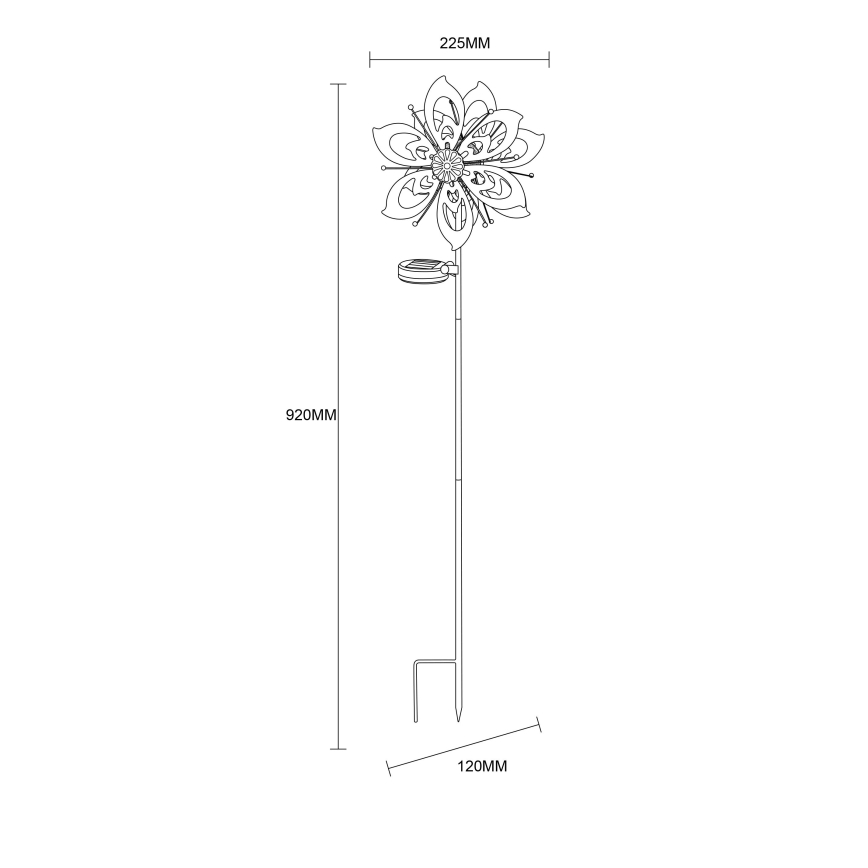 Globo - LED Соларен декорация LED/0,06W/3,2V IP44