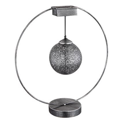 Globo - LED Соларна лампа LED/0,06W/1,2V сребрист IP44