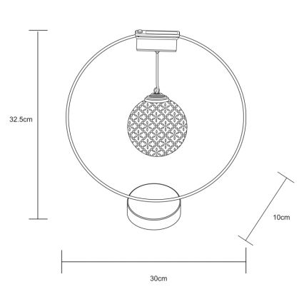 Globo - LED Соларна лампа LED/0,06W/1,2V сребрист IP44