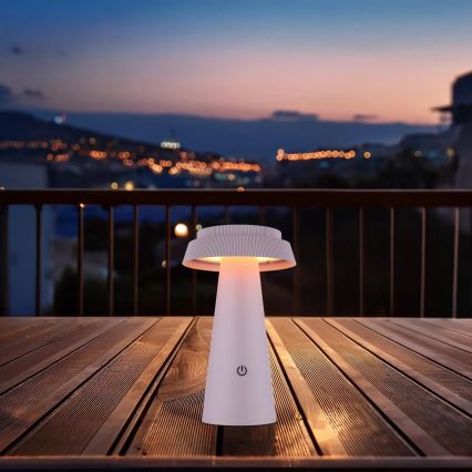 Globo - LED Димируема соларна сензорна лампа LED/4W/3,7W IP54 розов