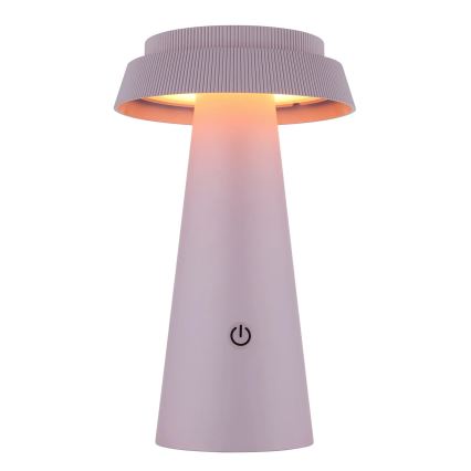 Globo - LED Димируема соларна сензорна лампа LED/4W/3,7W IP54 розов