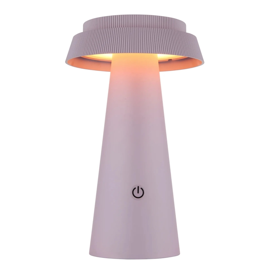 Globo - LED Димируема соларна сензорна лампа LED/4W/3,7W IP54 розов