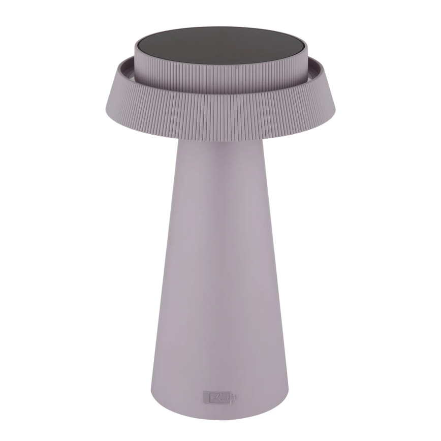 Globo - LED Димируема соларна сензорна лампа LED/4W/3,7W IP54 розов