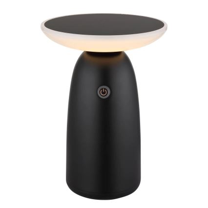 Globo - LED регулируема соларна сензорна лампа LED/10W/3,7V IP54 3600 mAh черна