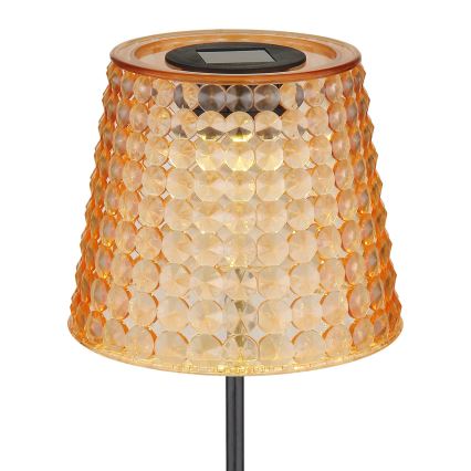Globo - К-кт 2x LED Соларна лампа LED/0,06W/3V IP44 40 mAh оранжев