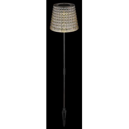 Globo - К-кт 2x LED Соларна лампа LED/0,06W/3V IP44 сив